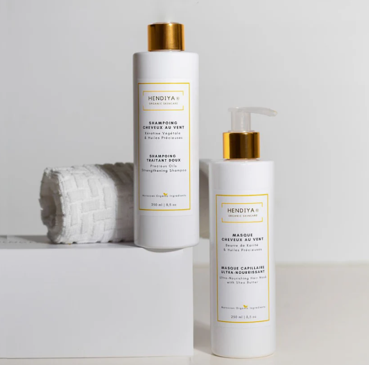 Shampoing Cheveux Au Vent - Shampoing Traitant Doux à la Kératine Végétale & Huiles Précieuses