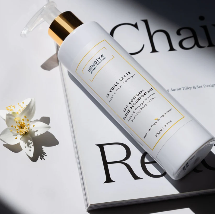 Le Voile Lacté - Lait Corporel Réconfortant Argan & Fleur d'Oranger