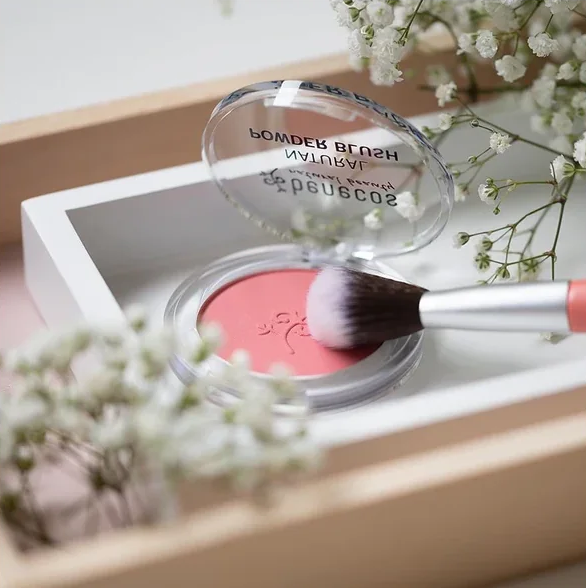 Benecos Natural Compact Blush sassy salmon