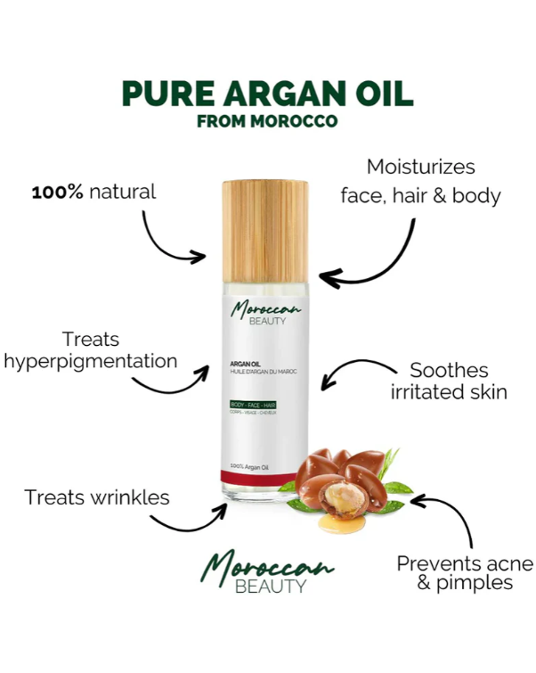 Huile d'Argan du Maroc - 100% naturel