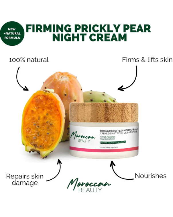 Crème de nuit à la figue de Barbarie - 100% naturel