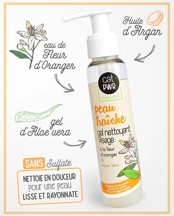 UrbanK Gel Nettoyant Visage Sans Sulfate pour un Eclat Naturel - 100ml