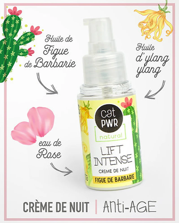 UrbanK Crème de Nuit Hydratante Anti-Age et Anti-Rides - 40g