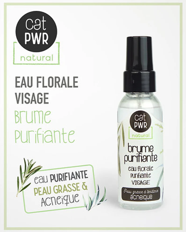 UrbanK Brume Purifiante Eau Florale Visage Anti-Imperfection Peau Mixte à Grasse - 55ml