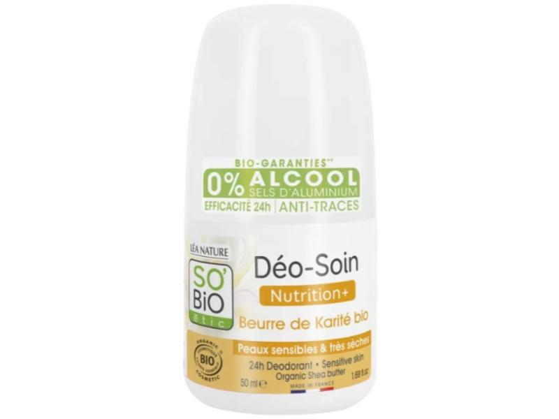 SO BIO DEO SOIN NUTITION BEURRE DE KARITE BIO 50ML