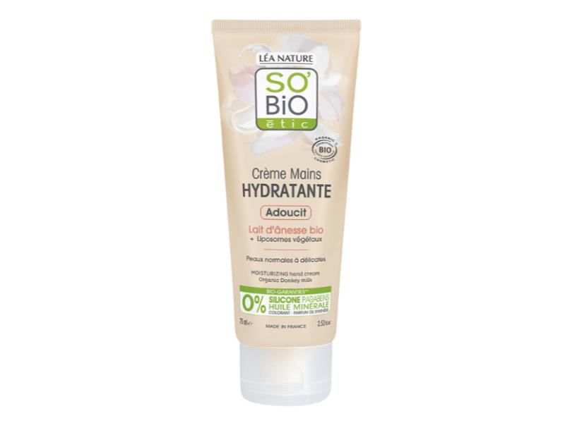 SO BIO CREME MAINS AU LAIT D’ÂNESSE 75 ML