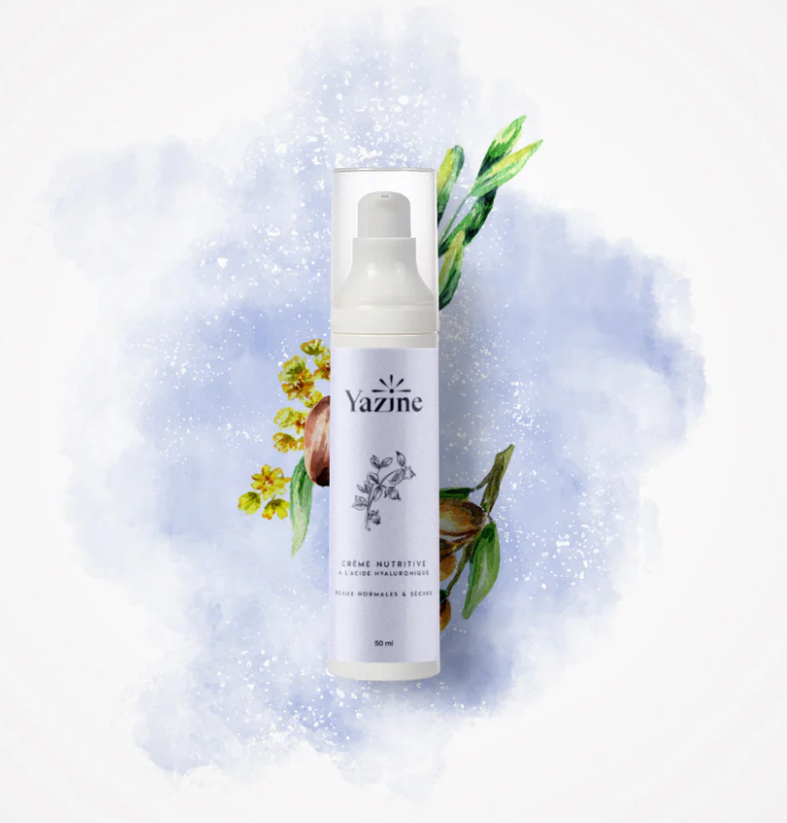 CREME NUTRITIVE À L'ACIDE HYALURONIQUE - PEAUX NORMALES & SÈCHES