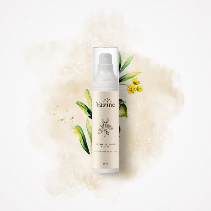 CRÈME FLUIDE À LA NIACINAMIDE - PEAUX MIXTES & GRASSES