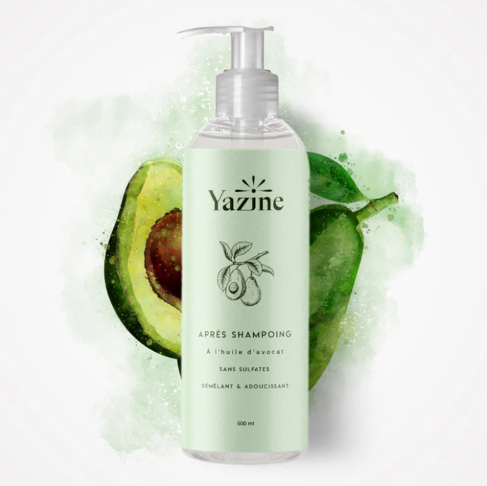 APRES SHAMPOING A L'HUILE D'AVOCAT - SANS SULFATES - 200ML