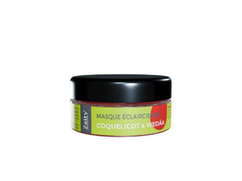 Masque éclaircissant Coquelicot et Oudâa 100ml