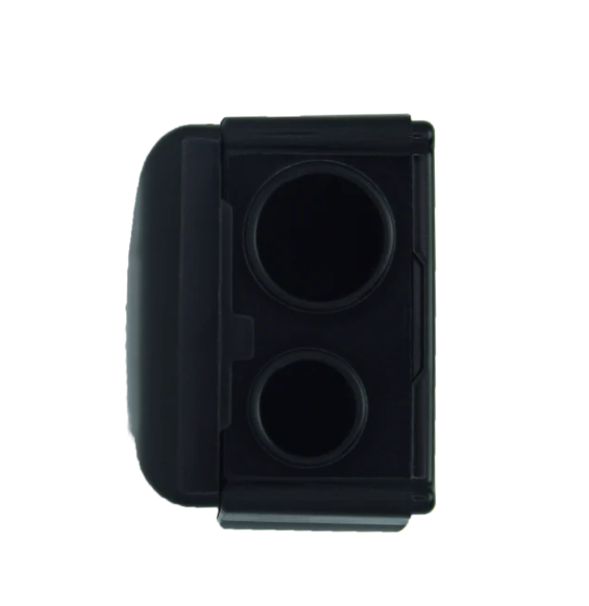 TAILLE-CRAYON DOUBLE AVEC RÉCUPERATEUR ET LAMELLE NETTOYANTE