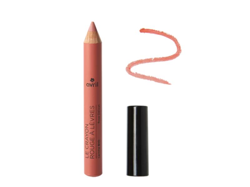 CRAYON ROUGE À LÈVRES ROSE DÉLICAT CERTIFIÉ BIO