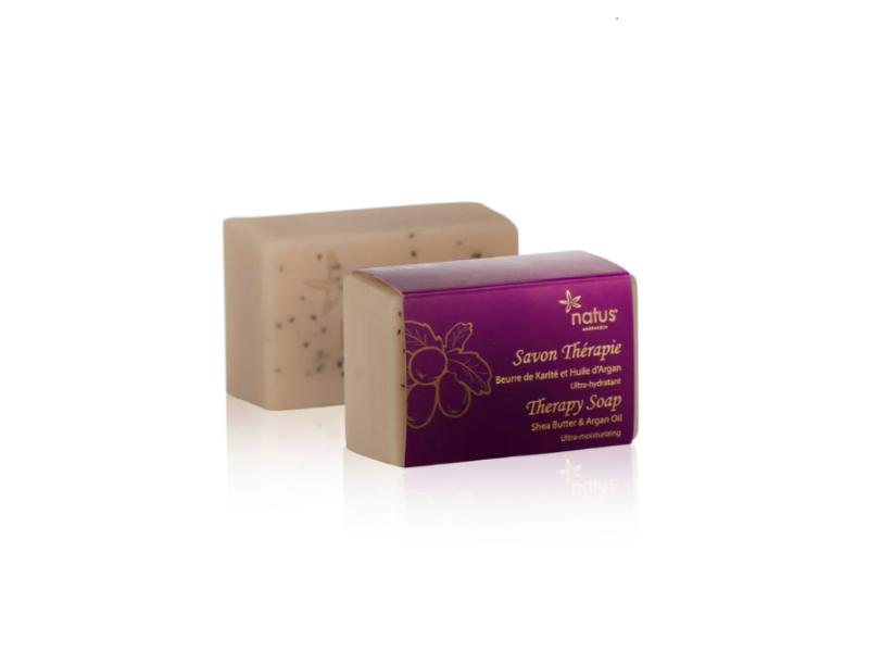 SAVON THÉRAPIE BEURRE DE KARITÉ ET L'HUILE D'ARGAN / ULTRA-HYDRATANT