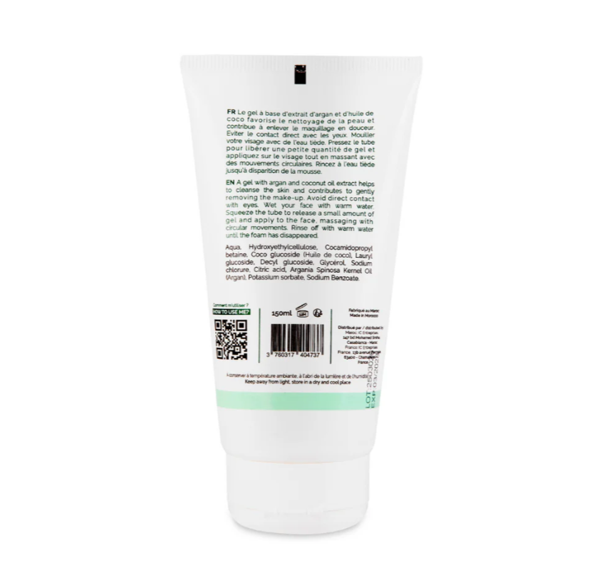 Gel Nettoyant Douceur D'Argan