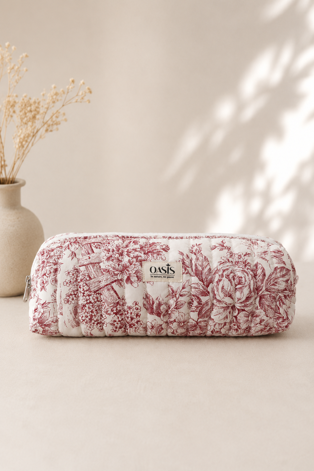 Trousse accessoire - Toile de Jouy
