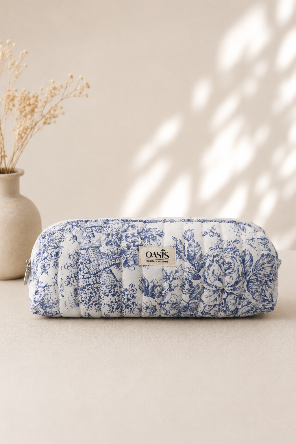 Trousse accessoire - Toile de Jouy