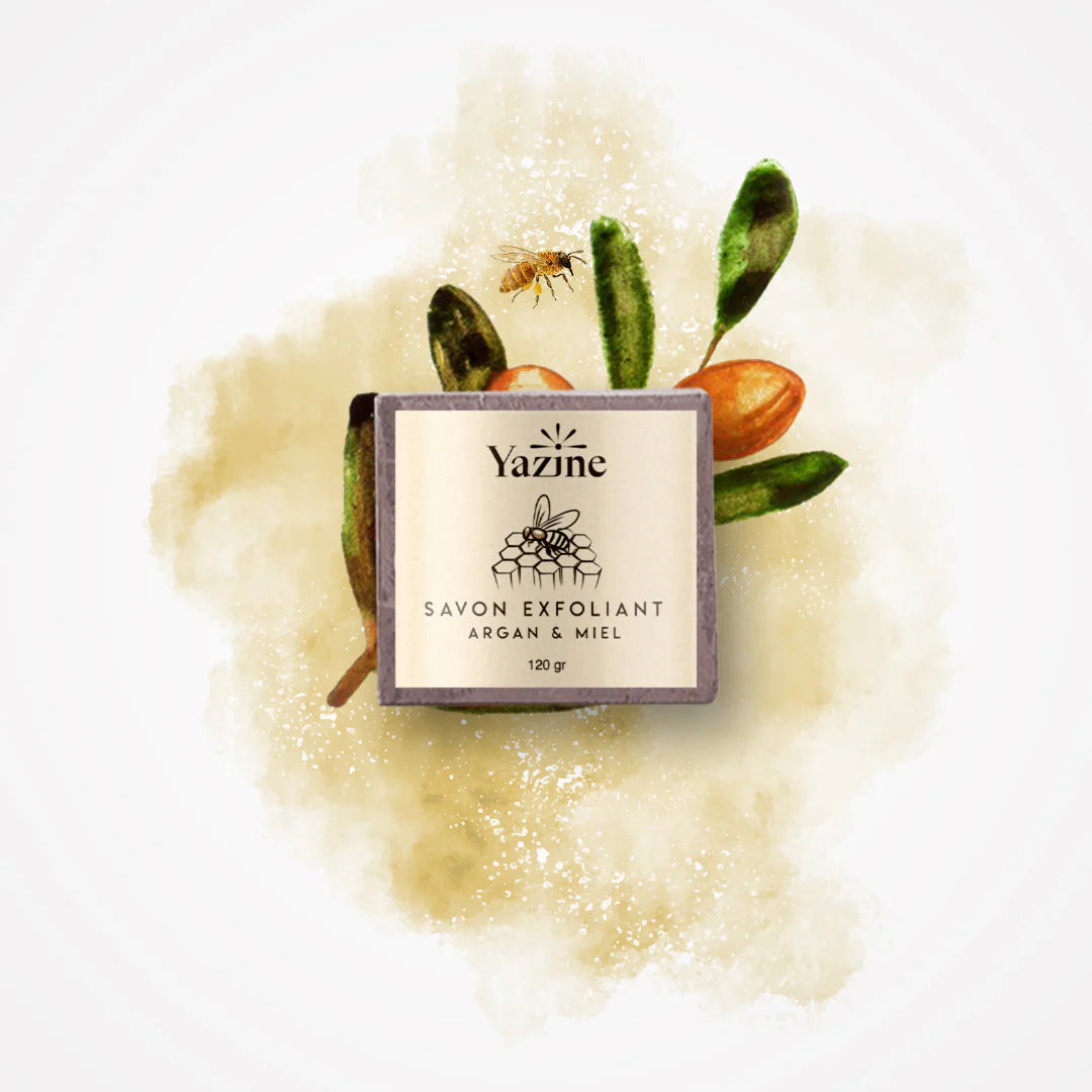 SAVON EXFOLIANT ARGAN & MIEL