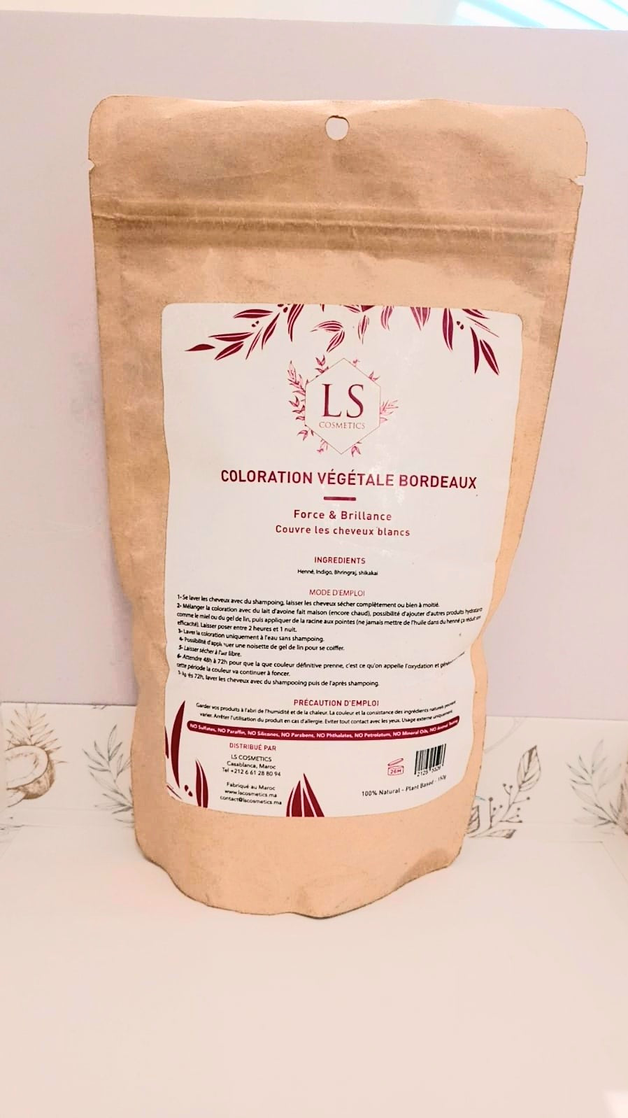 COLORATION BORDEAUX 150g