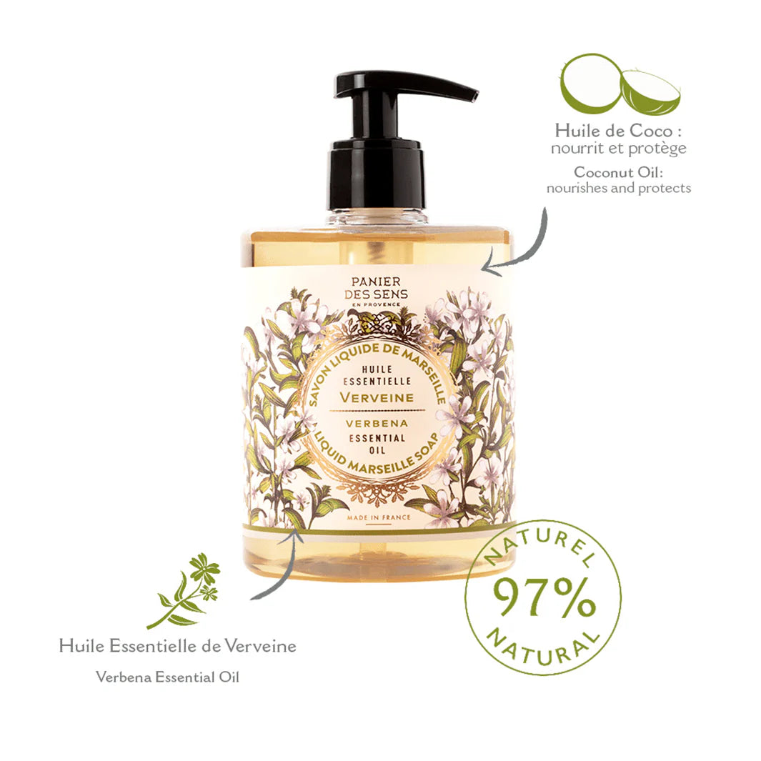 SAVON LIQUIDE MARSEILLE VERVEINE