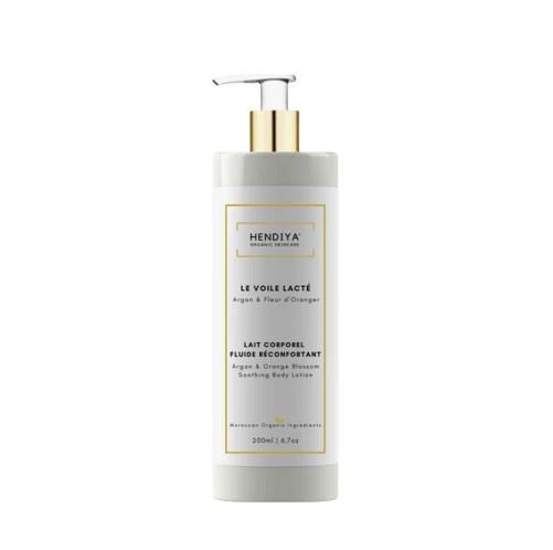 Le Voile Lacté - Lait Corporel Réconfortant Argan & Fleur d'Oranger