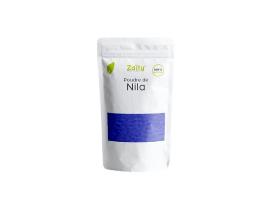Nila, Trésor de Beauté du Sahara – Poudre Bleue Naturelle