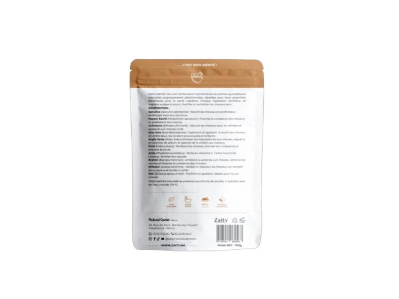 Takhlita cheveux sec 100g