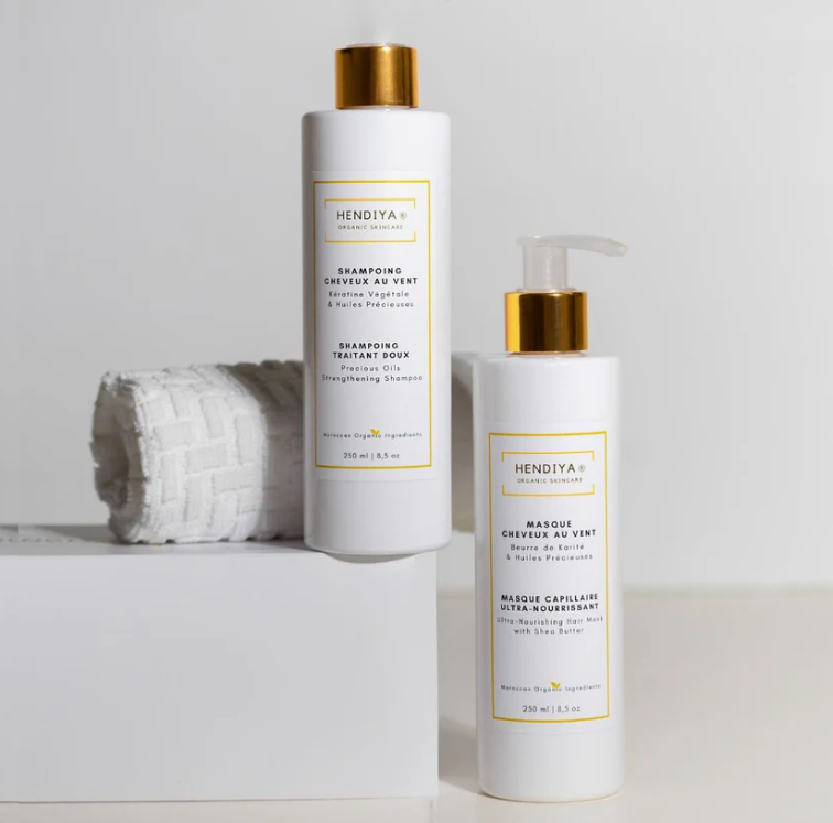 Masque Cheveux au Vent - Masque Capillaire Ultra-Nourrissant au Beurre de Karité & Huiles Précieuses