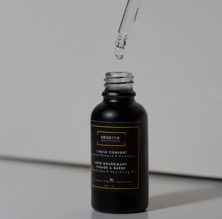 L'Huile Confort - Soin Nourrissant Visage & Barbe à l'Extrait de Calendula