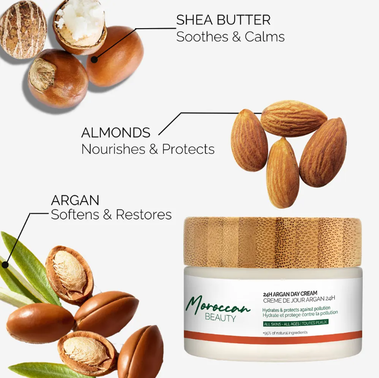 CRÈME DE JOUR ARGAN 24H