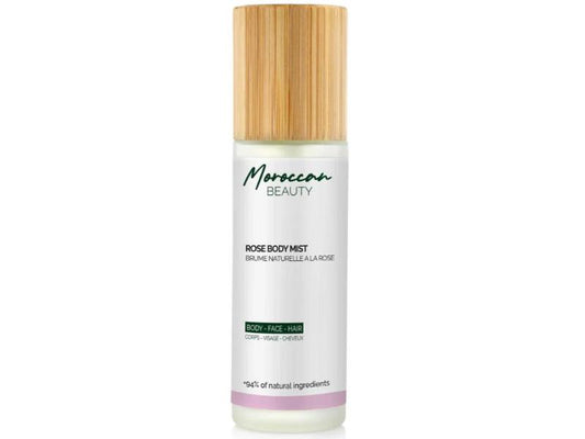 Brume naturelle à la rose - +94% naturel