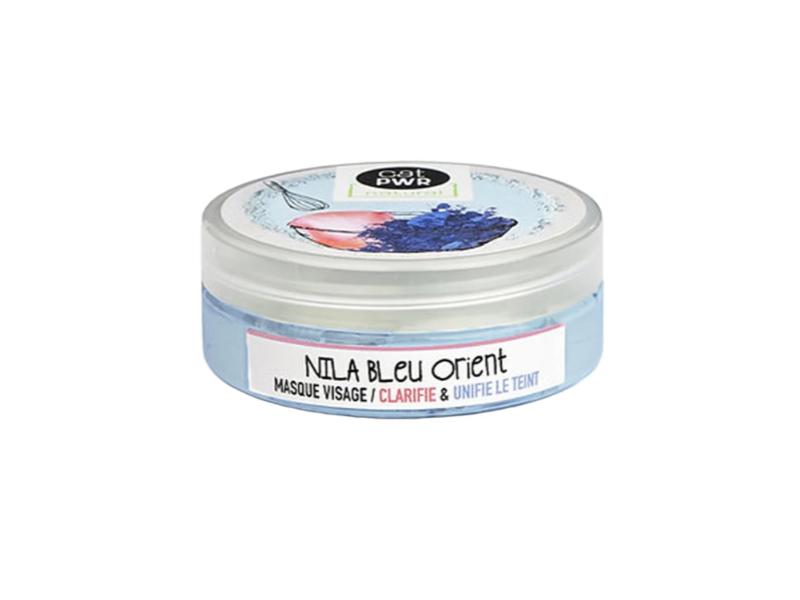 UrbanK Masque Nila Bleu Visage Eclaircissant + Unifie le Teint - 60g