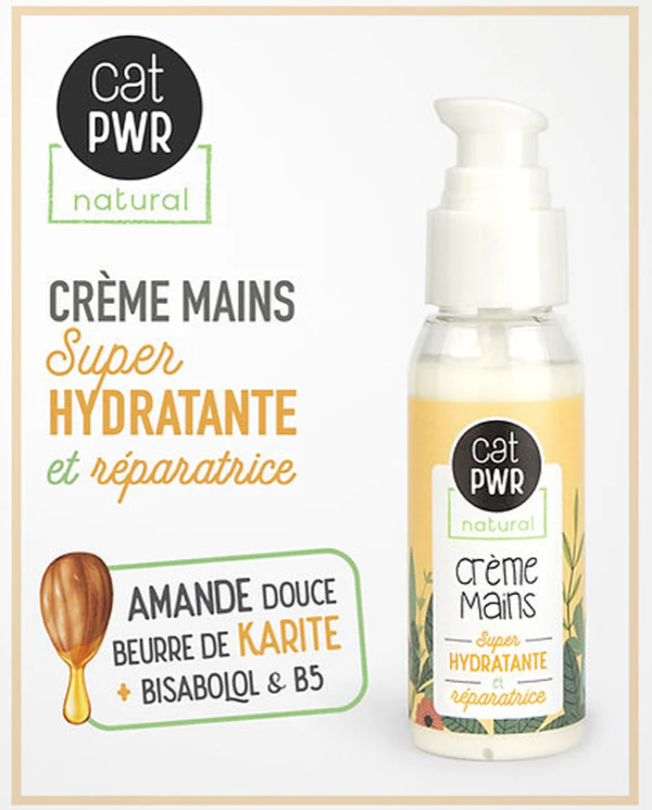 UrbanK Crème Mains Hydratante et Réparatrice à la Karité + Amande Douce - 40g