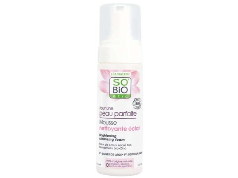 SO BIO MOUSSE NETTOYANTE ECLAT 150ML