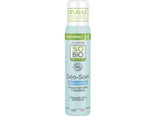 SO BIO DEO SOIN ALOE VERA BIO SPRAY 100 ML