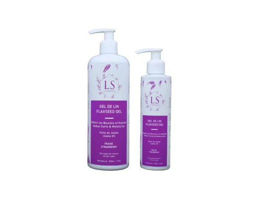 Gel de lin - Fraise 500ML