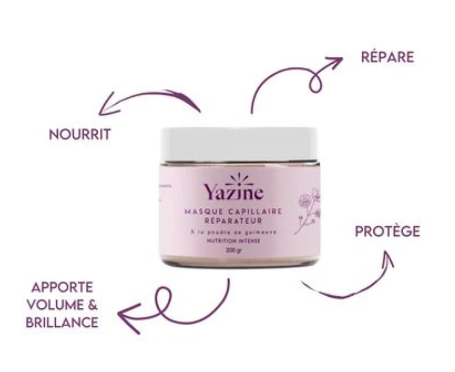MASQUE ULTRA-NOURRISSANT À LA POUDRE DE GUIMAUVE
