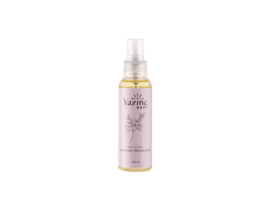HUILE DE MASSAGE BEBE - RELAXANTE ET APPAISANTE - A L'HUILE DE CALENDULA
