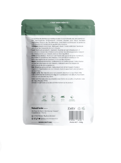 Takhlita cuir chevelu 100g