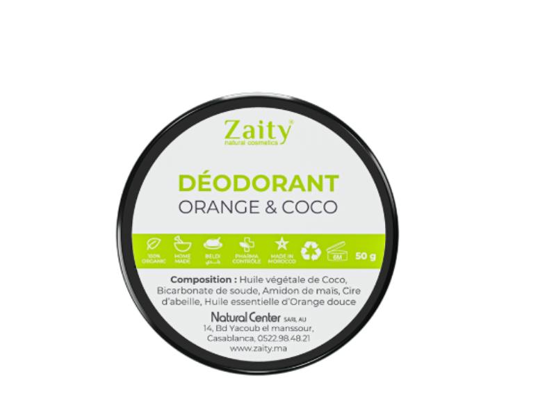 Déodorant Naturel Orange & Coco 50g