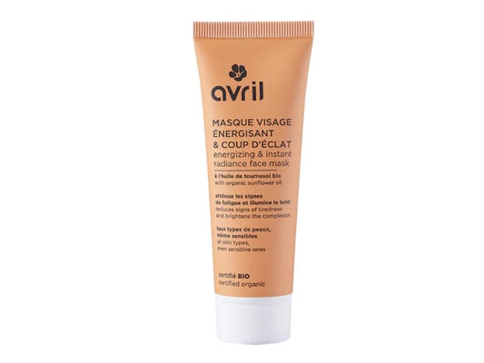 MASQUE VISAGE ÉNERGISANT & COUP D’ÉCLAT 50 ML - CERTIFIÉ BIO