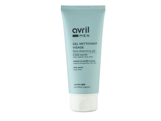 GEL NETTOYANT VISAGE HOMME 100 ML – CERTIFIÉ BIO