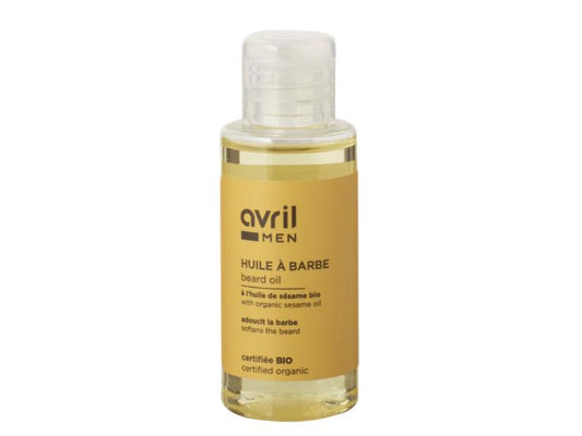 HUILE À BARBE 50ML – CERTIFIÉE BIO