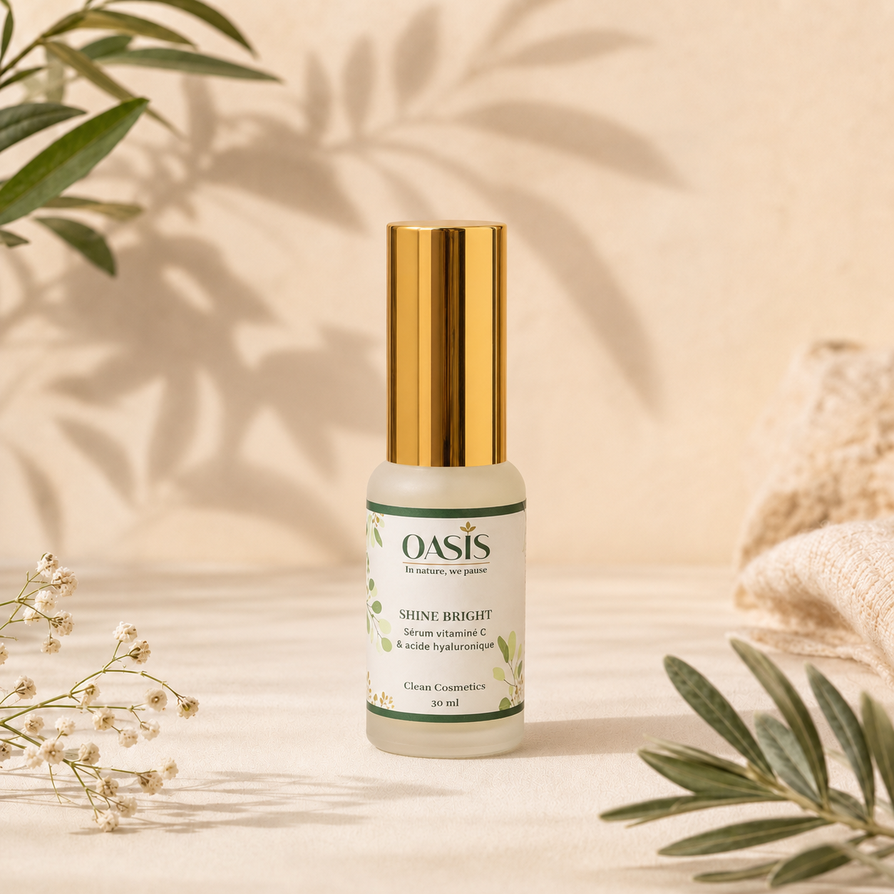 Sérum Vitamine C & Acide Hyaluronique - Shine Bright