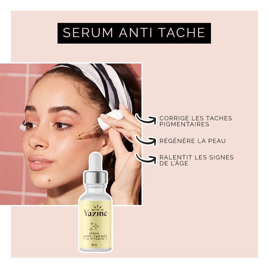 SERUM BOOSTER D'ÉCLAT - NOURRISSANT & ANTI-AGE - A LA VITAMINE C & ALOÉ VERA