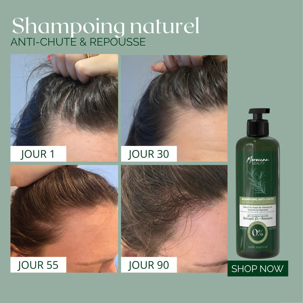 SHAMPOING NATUREL ANTI-CHUTE & REPOUSSE 300ml