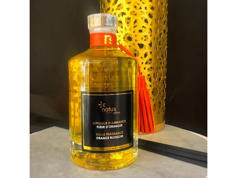 DIFFUSEUR D'AMBIANCE AVEC TIGES 250ML - FLEUR D'ORANGER