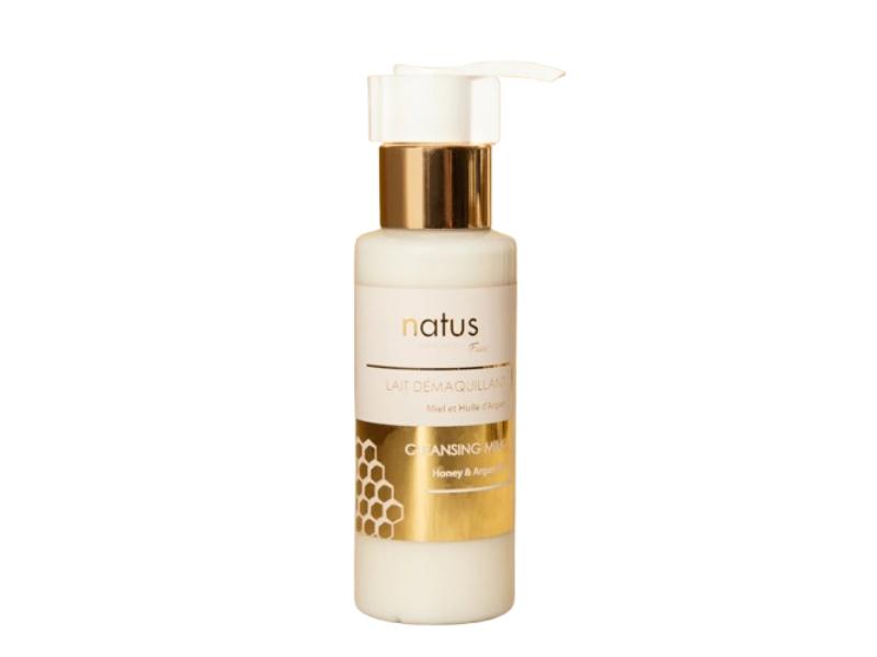 LAIT DÉMAQUILLANT À HUILE D'ARGAN & MIEL 100ML