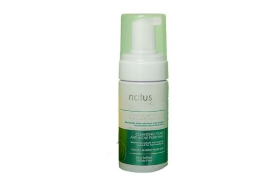 MOUSSE NETTOYANTE PURIFIANTE ANTI-ACNE SANS SULFATE